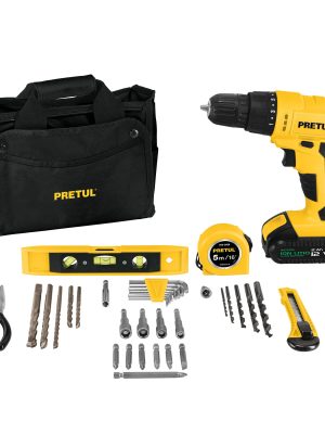 TALI-12PK.jpg 27097 - Kit taladro 3/8', 12V, 35 accesorios, en maleta, PRETUL