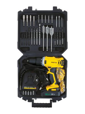 TALI-20P2K.jpg 29001 - Kit taladro 1/2', 20V, 1 batería 2Ah, 32 accesorios, PRETUL