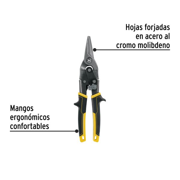 18531 - Tijera de aviación 10' corte recto, Truper