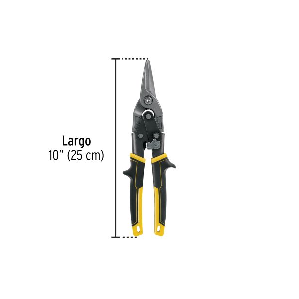 18531 - Tijera de aviación 10' corte recto, Truper