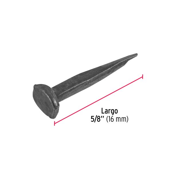 44934 - Bolsa con 1 kg de tachuelas pavonadas No. 10, Fiero