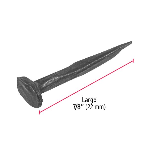 44937 - Bolsa con 1 kg de tachuelas pavonadas No. 14, Fiero