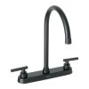 46773 - Mezcladora para fregadero,manerales palanca,negro mate,Tubig