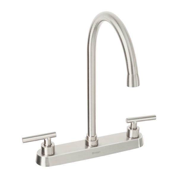 46772 - Mezcladora para fregadero, manerales palanca, satín, Tubig