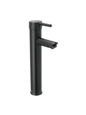 TBM-47M.jpg 47795 - Monomando alto negro para lavabo, Foset Tubig