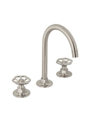 46760 - Mezcladora p/lavabo,taladros separados,redondos,satín,Tubig