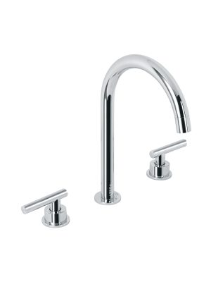 46756 - Mezcladora p/lavabo,taladros separados,palanca,cromo,Tubig