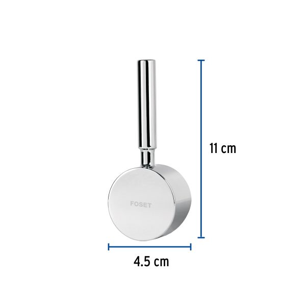 46872 - Maneral repuesto para monomando, cromo, Foset