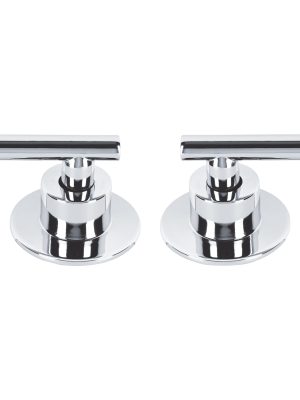 46875 - Juego de 2 manerales para regadera, palanca, cromo, Tubig