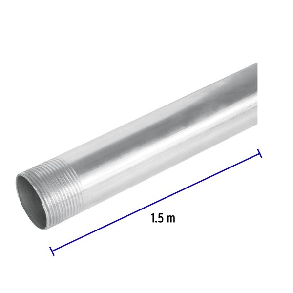 47389 - Tubo Conduit 1 1/4' para mufa, pared gruesa (0.9 mm), 1.5 m