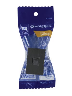 TE15-LAE1.jpg 47831 - Toma de teléfono acero inox de 1.5 módulos, línea Lisboa