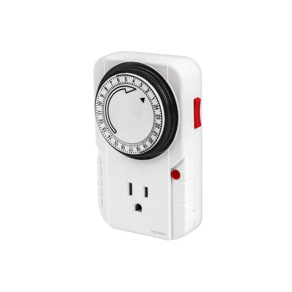 48385 - Temporizador analógico, 1 evento, Volteck