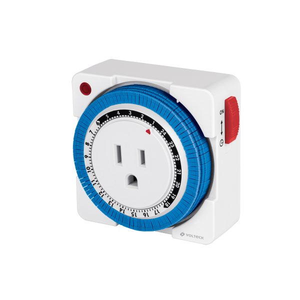 46996 - Mini Temporizador analógico 1 evento, intervalos de 15 min.