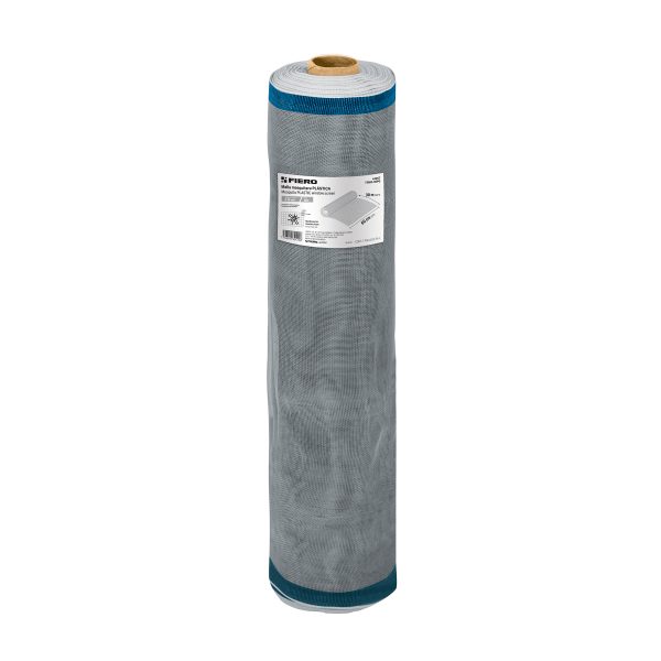 44957 - Rollo de 30 m x 0.6 m de malla mosquitera plástica gris