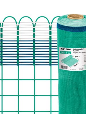 TEMO-07PV.jpg 44951 - Rollo de 30 m x 0.75 m de malla mosquitera plástica verde