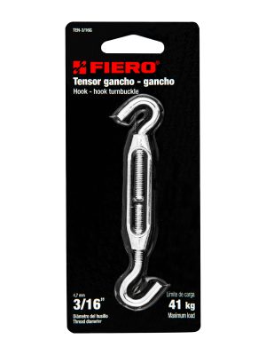 TEN-3-16GE1.jpg 44060 - Tensor zinc 3/16' gancho-gancho, Fiero