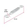 44062 - Tensor zinc 5/16' gancho-gancho, Fiero