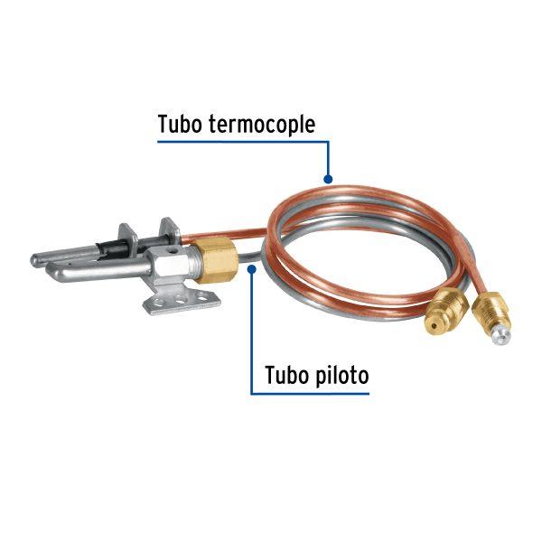 46148 - Termopar tipo flauta, 60 cm, Foset