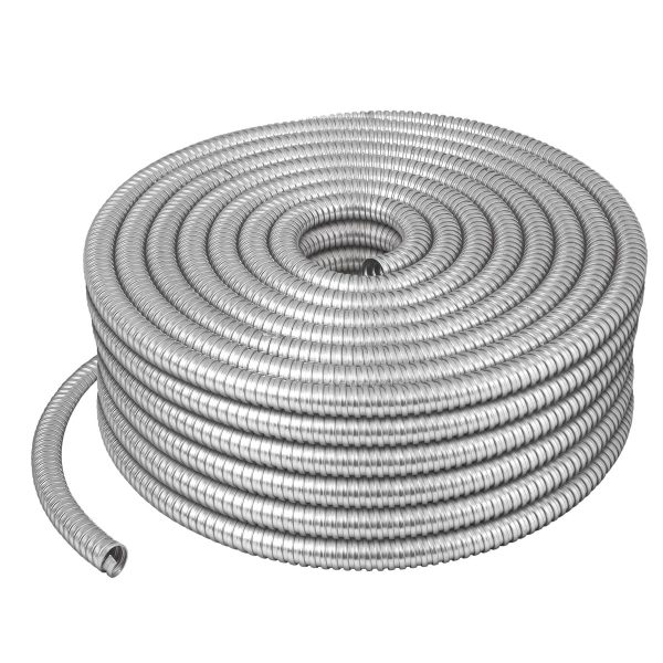 TF-1.jpg 46902 - Rollo de 50 m de tubo flexible metálico de 1', Volteck