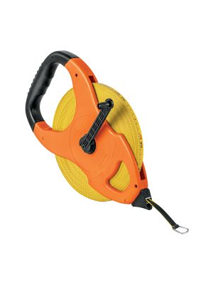 12645 - Cinta métrica larga 100m fibra de vidrio, tipo cruceta