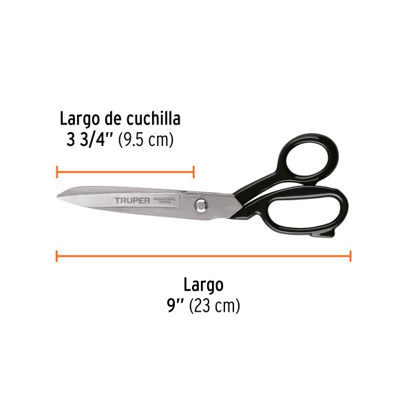 102944 - Tijera 9' industrial para sastre, TRUPER