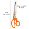 18495 - Tijera 9-1/2' de acero inoxidable para costura, TRUPER