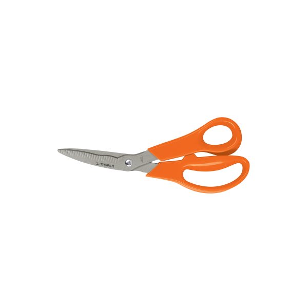 TIMU-8E.jpg 18564 - Tijera 8' multiusos de acero inox, cuchillas dentadas,TRUPER