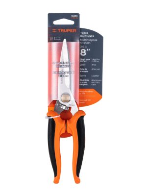 TIMU-8E1.jpg 18493 - Tijera 8' multiusos de acero inox, mgo Comfort Grip, TRUPER