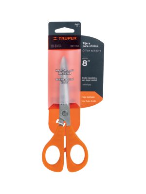 TIOF-8E1.jpg 18485 - Tijera 8' de acero inoxidable para oficina, TRUPER