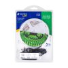 44028 - Tira de LED de 5 m 16 W para interior y exterior, verde