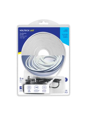 45361 - Tira Flexible de LED luz de día Neón, 5 m, VOLTECK