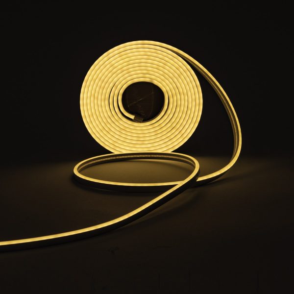 45362 - Tira Flexible de LED luz cálida Neón, 5 m, VOLTECK