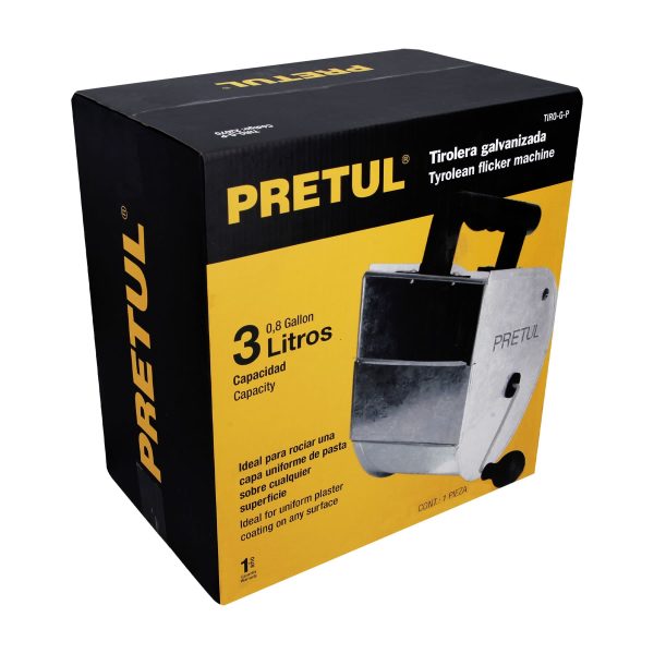 23070 - Tirolera galvanizada, Pretul