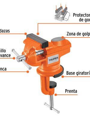 TJ-25FC1.jpg 103319 - Tornillo de banco 2.5' para joyero, Truper