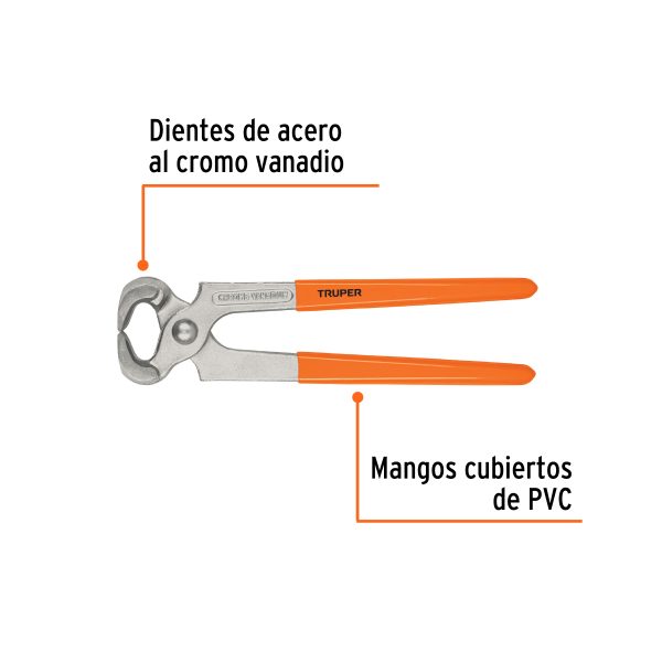 17380 - Tenaza para carpintero 8', Truper