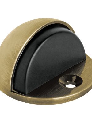 48398 - Tope tipo domo para puerta,latón antiguo, HERMEX