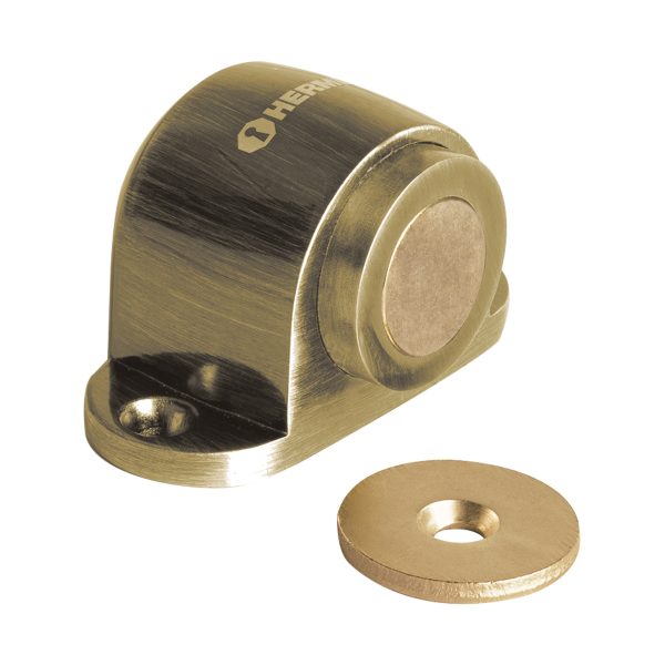 48388 - Tope magnético, latón antiguo, HERMEX