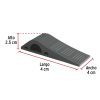 40165 - Cuña tope de caucho sintético para puerta de 12 cm, HERMEX