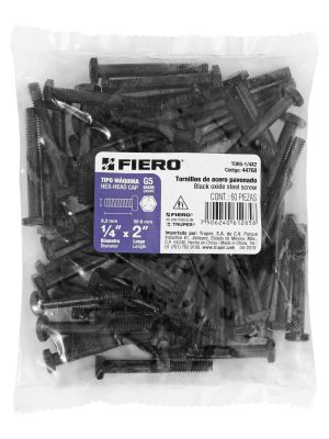 TOR5-1-4X2E1.jpg 44768 - Bolsa con 60 tornillos 1/4' x 2' acero grado 5, FIERO