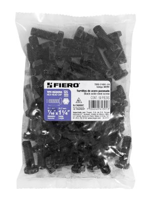 44791 - Bolsa con 50 tornillos 7/16' x 1-1/4' acero grado 5, FIERO