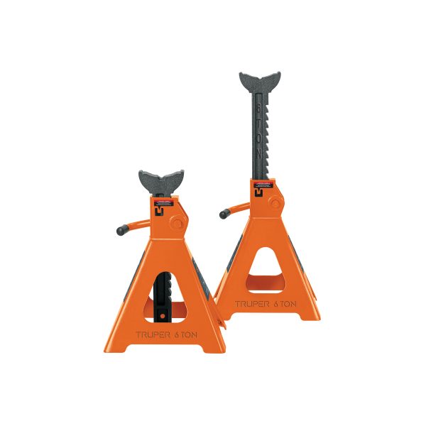 14845 - Caja con 2 torres de 6 ton para auto, Truper