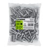 44713 - Bolsa con 100 tornillos 1/4' x 1-1/4' tipo coche, Fiero
