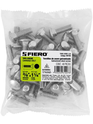 TORC-3-8X1-1-4E1.jpg 44730 - Bolsa con 40 tornillos 3/8' x 1-1/4' tipo coche, Fiero