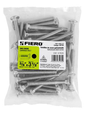 TORC-3-8X3-1-2E1.jpg 44735 - Bolsa con 30 tornillos 3/8' x 3-1/2' tipo coche, Fiero