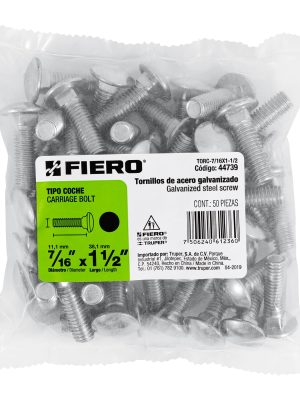 TORC-7-16X1-1-2E1.jpg 44739 - Bolsa con 50 tornillos 7/16' x 1-1/2' tipo coche, Fiero