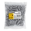 44627 - Bolsa con 100 tornillos 1/4' x 1-1/4' tipo estufa, FIERO