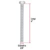 44582 - Bolsa con 30 tornillos 3/8' x 4' tipo máquina, FIERO