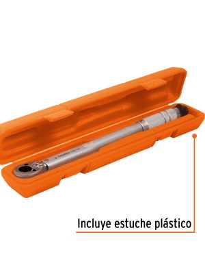 13567 - Torquímetro de trueno, dos lecturas, cuadro 3/8', Truper