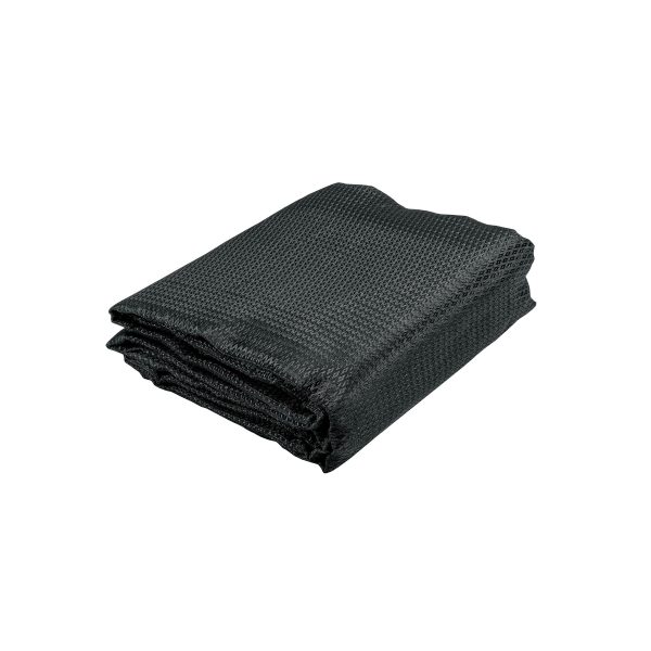 45846 - Toldo negro de 6 m de polietileno 80% sombra, ancho 3.60 m