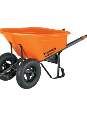 TP-7X.jpg 103007 - Carretilla 7ft3 Expert plástica, 2 llantas,bastidor metálico